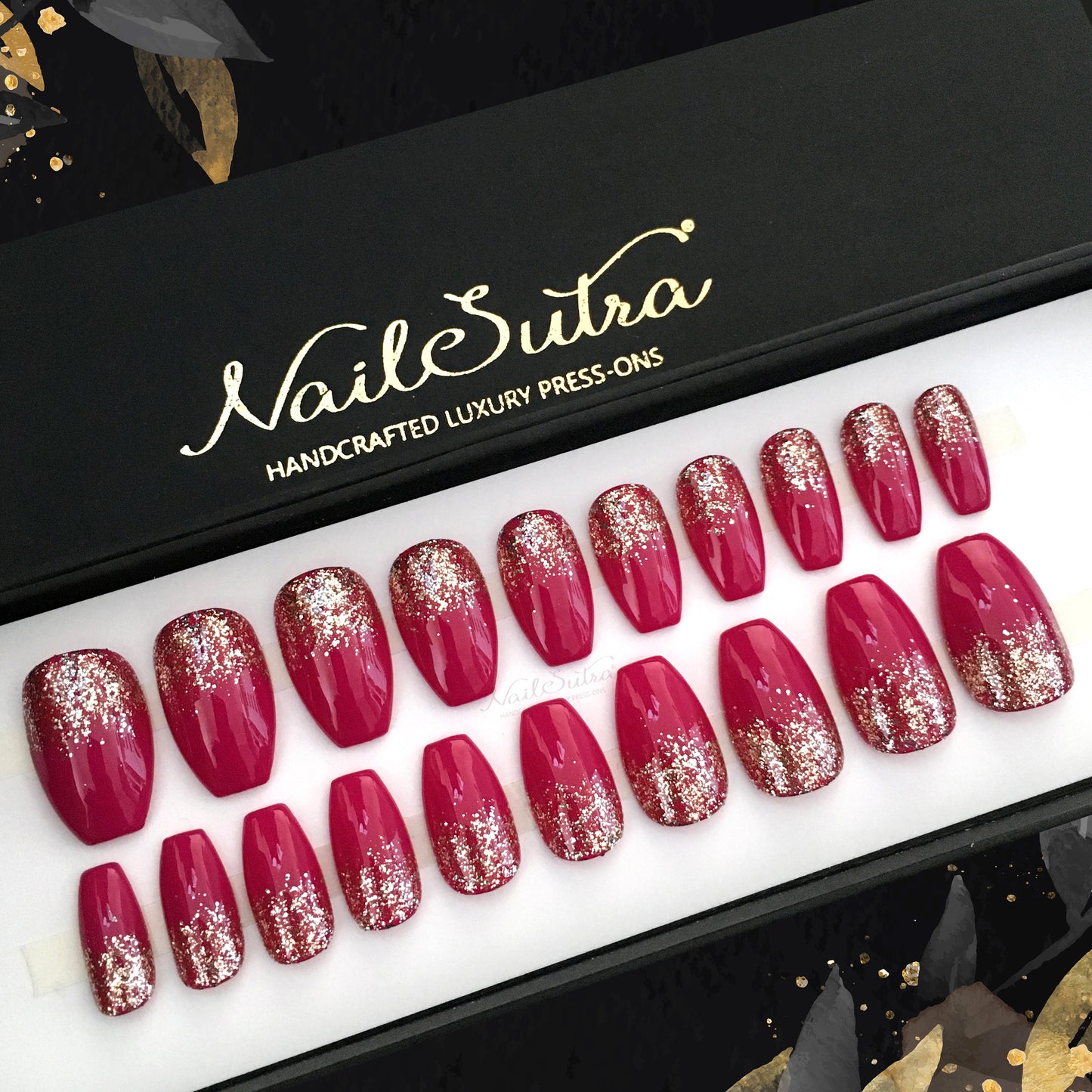 Rani Pink Glitz - Coffin