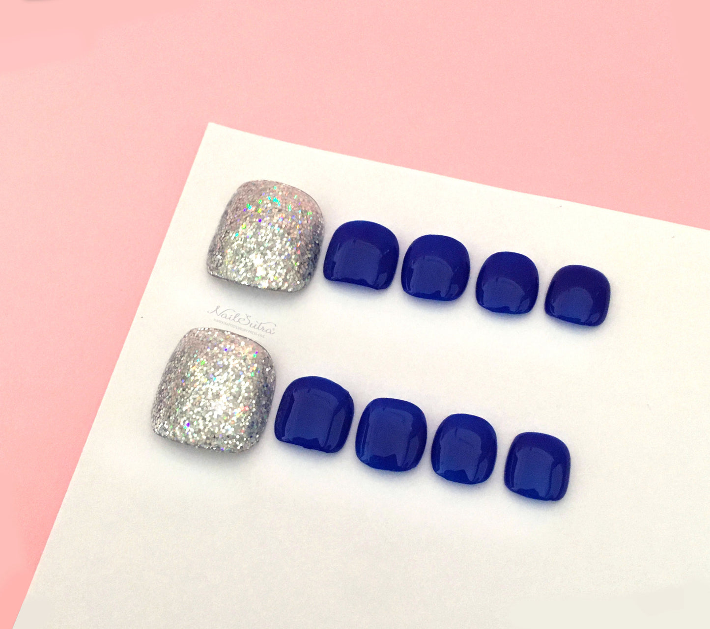 Toes – Iridescent Blue